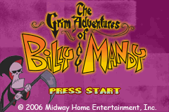 Grim Adventures of Billy & Mandy screenshot 2 for GameBoy Advance